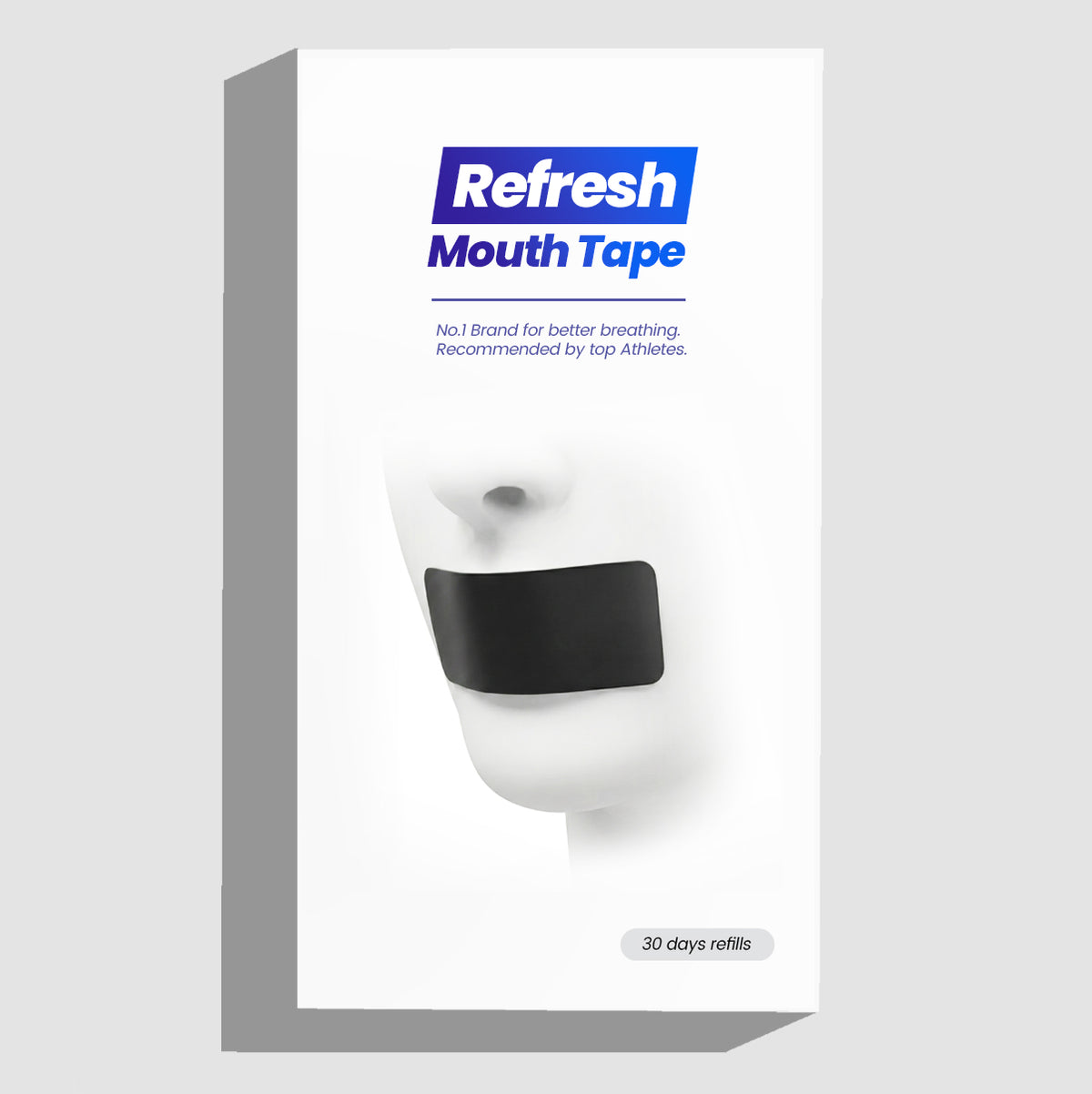Refresh Mouth Tape – Bandă pentru Gură pentru Somn și Respirație Nazală